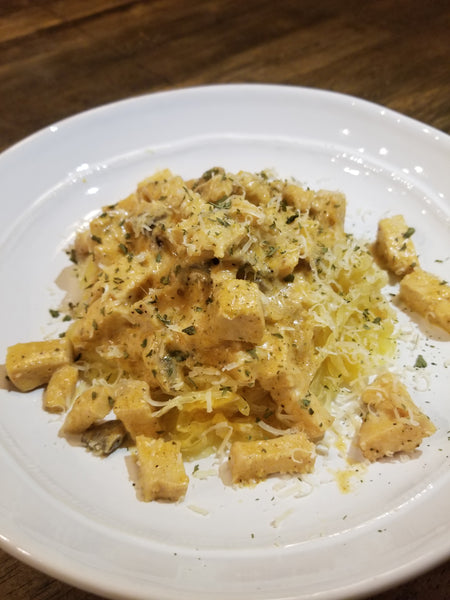 Creamy Cajun Chicken "Pasta"