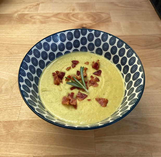 Butternut Squash & Parsnip Keto Soup