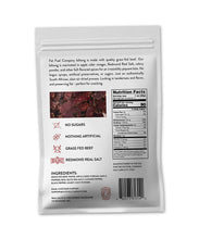 Load image into Gallery viewer, Biltong (Air-Dried Beef Jerky) by The Fat Fuel Company, 2 oz

