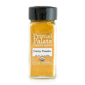 Curry Powder by Primal Palate Organic Spices, 1.5 oz jar