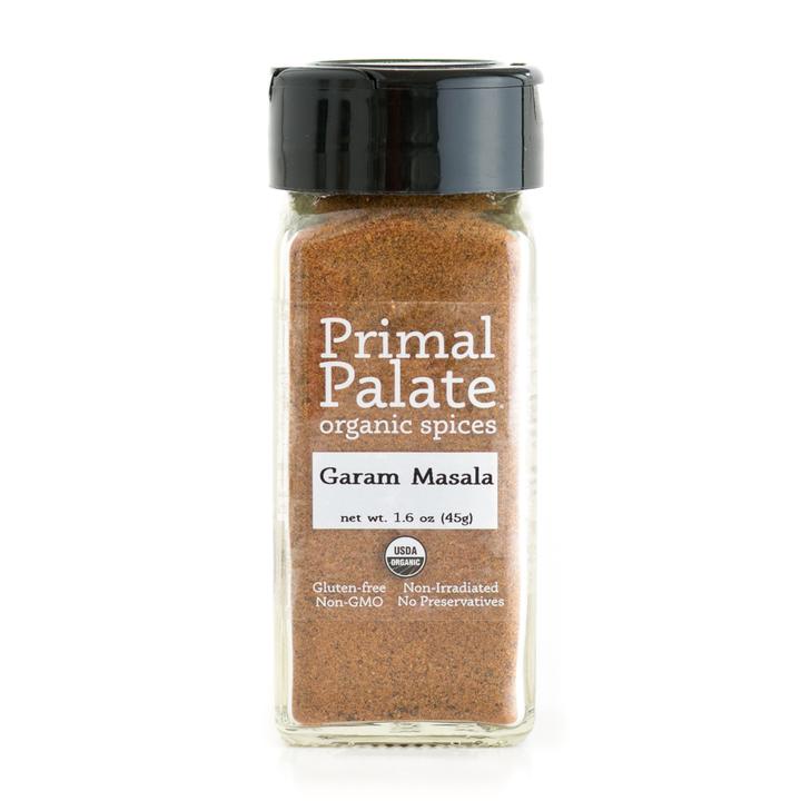 Garam Masala by Primal Palate Organic Spices, 1.6 oz jar