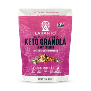 Keto Granola in Two Flavors