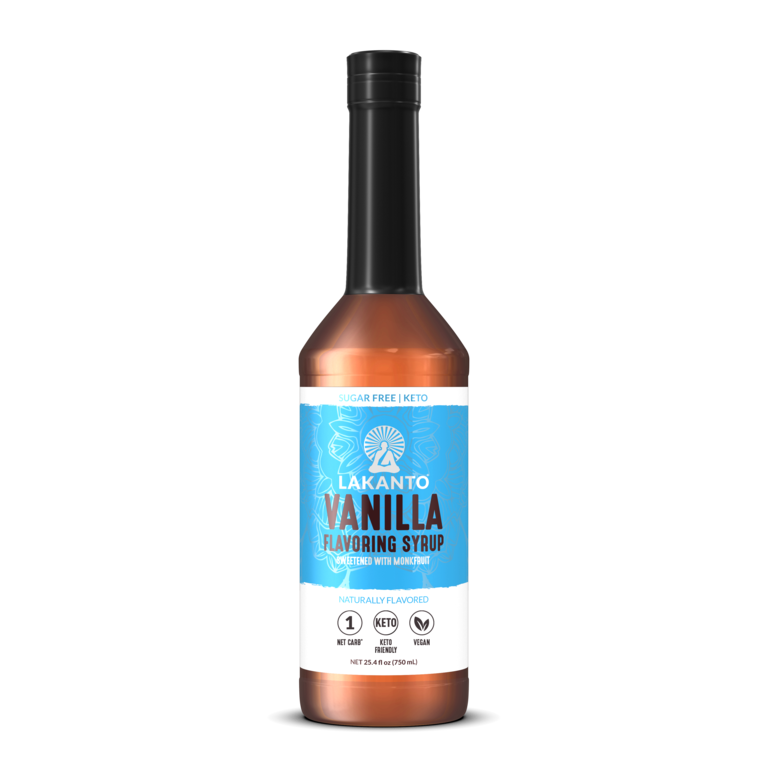 Sugar Free Vanilla Simple Syrup by Lakanto, 25 fl oz
