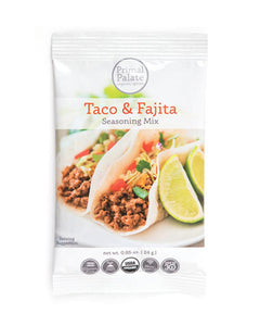 Taco & Fajita Seasoning Mix by Primal Palate Organic Spices