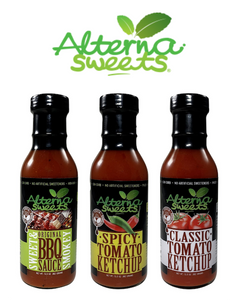 Low Carb Tomato Ketchup by AlternaSweets, 13.5 oz