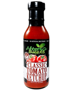 Low Carb Tomato Ketchup by AlternaSweets, 13.5 oz