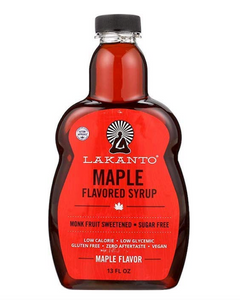 Maple Flavored Sugar Free Syrup by Lakanto, 13 fl oz