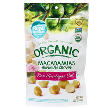 Load image into Gallery viewer, Organic Macadamias by Royal Hawaiian Orchards, 4 oz
