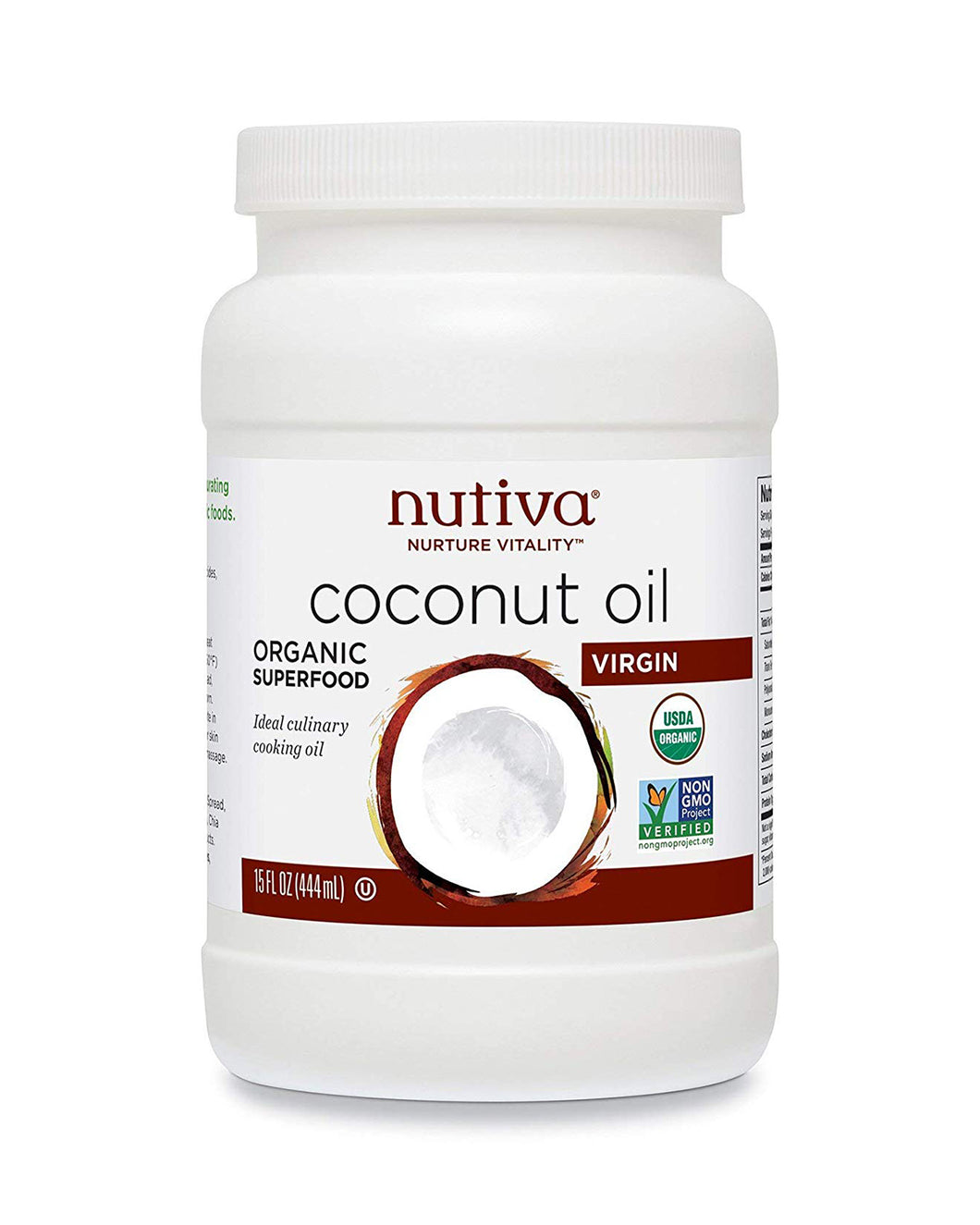 Organic Virgin Coconut Oil by Nutiva